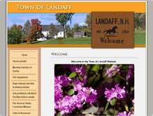 Tablet Screenshot of landaffnh.org